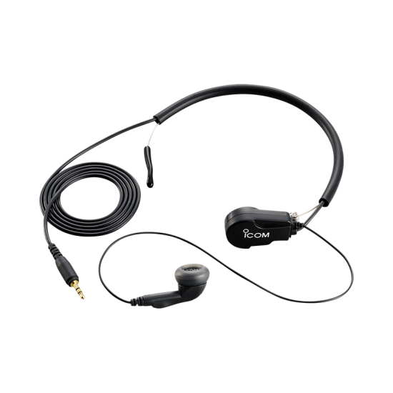 ICOM HS-97 Headphone Earphone with Throat-mic