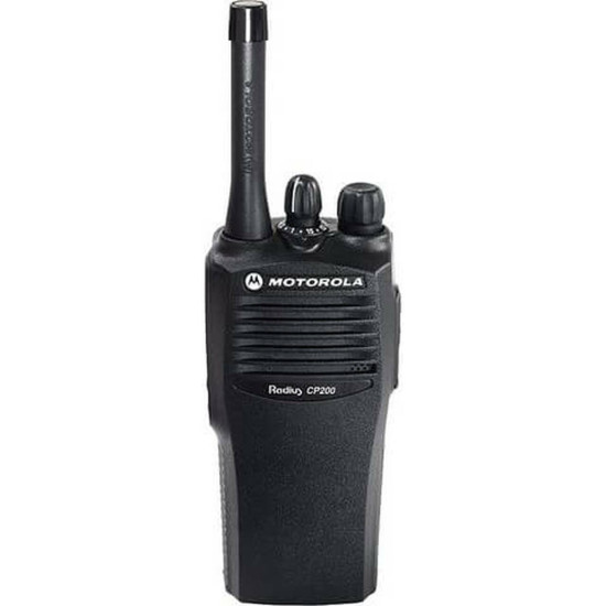 MOTOROLA CP200 VHF 4-Channel 5W Two-Way Radio PORTABLE 