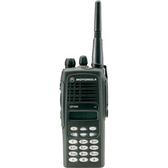 Motorola GP380 VHF handheld two-way radios 5W analog