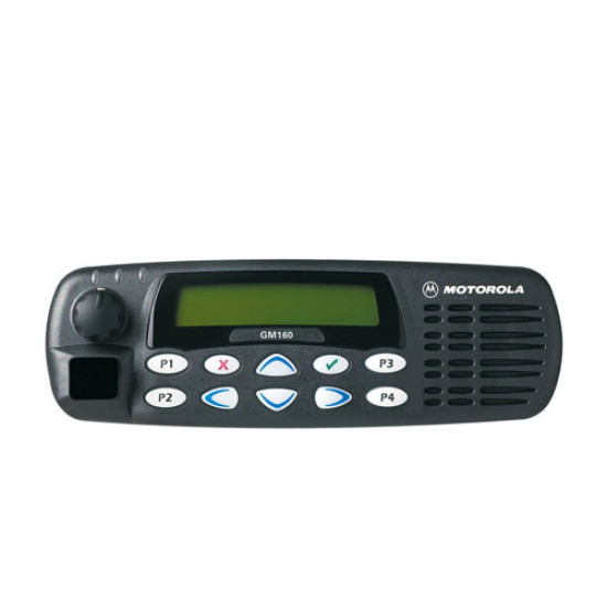 Motorola GM160 UHF/VHF mobile two-way radio station