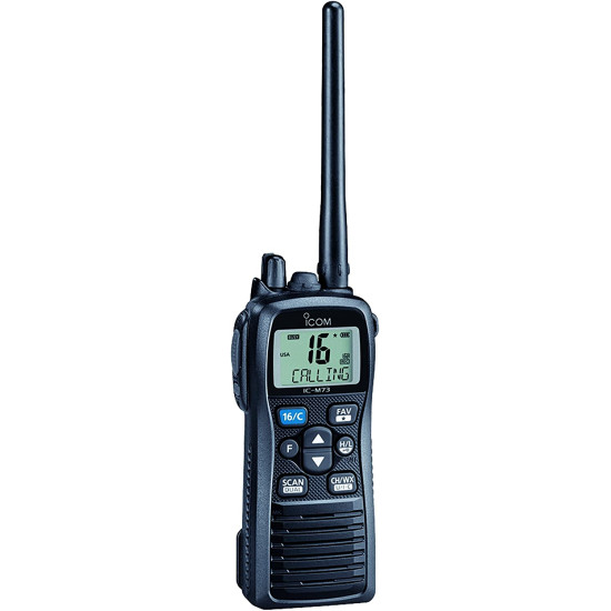 Icom IC-M73EURO Handheld VHF Marine Radio 6 Watts (CITC Licensed)