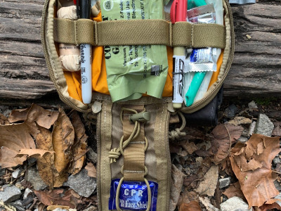 Supplying Individual First Aid Kit with Tactical components